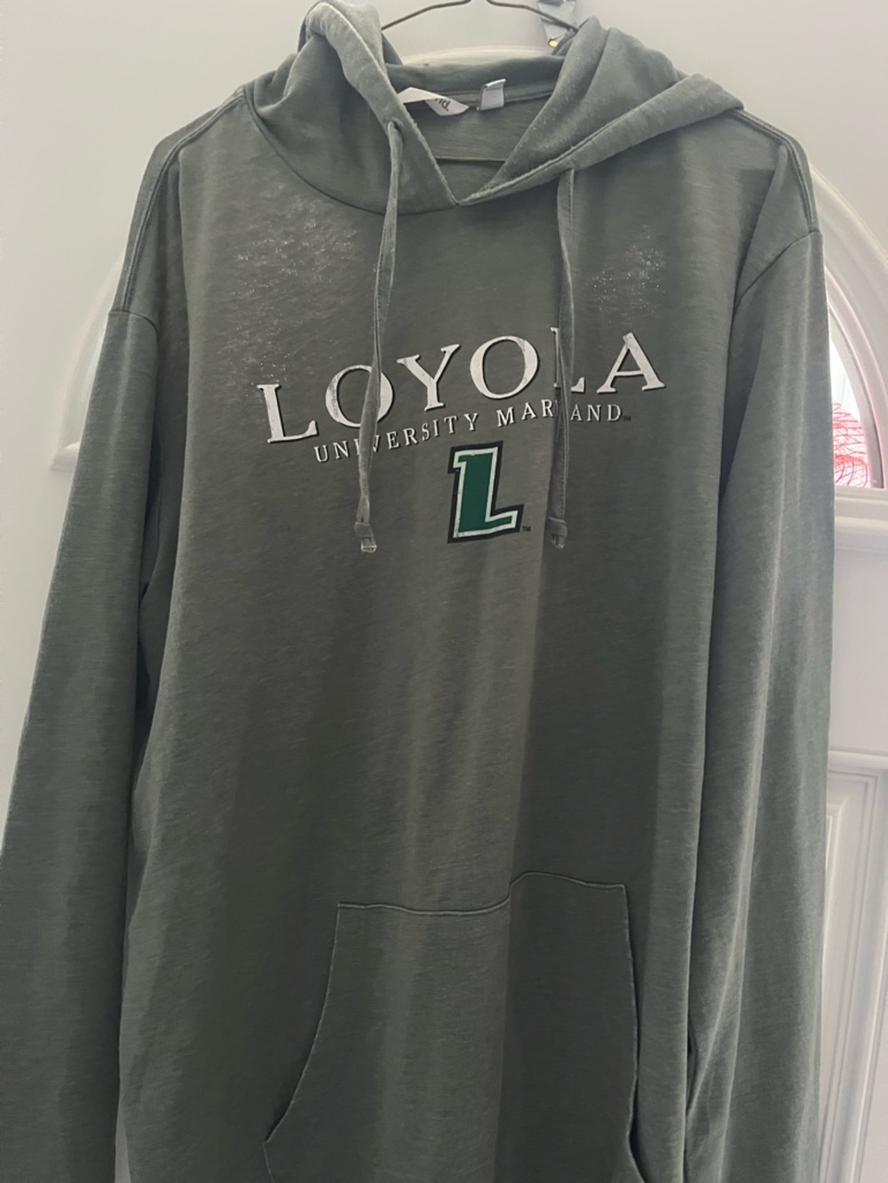 Loyola hooded shirt